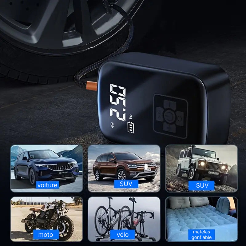 TubimAir Mini Pompe Électrique Pour Vélo