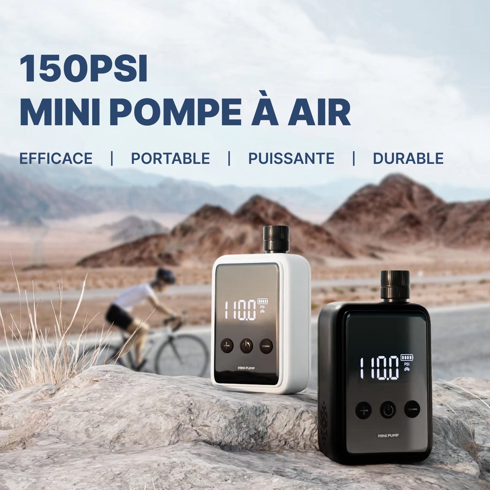 Tyrisclix Pompe à Vélo