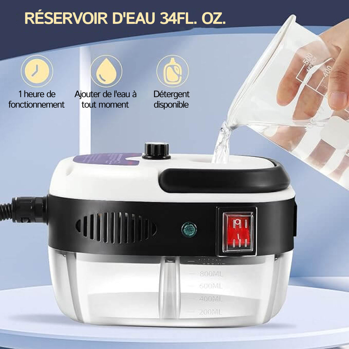 Vaporasy Nettoyeur Vapeur Pour Canapé