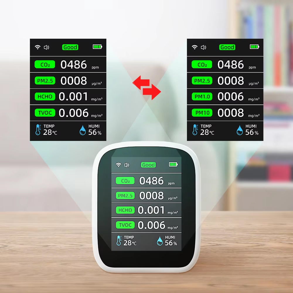 VeniAirs Moniteur de Qualité de L'Air