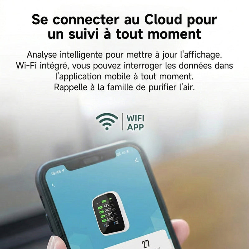 VeniAirs Moniteur de Qualité de L'Air