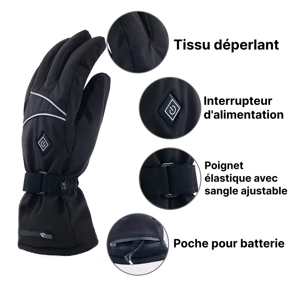 WarmMitz Gants Chauffants