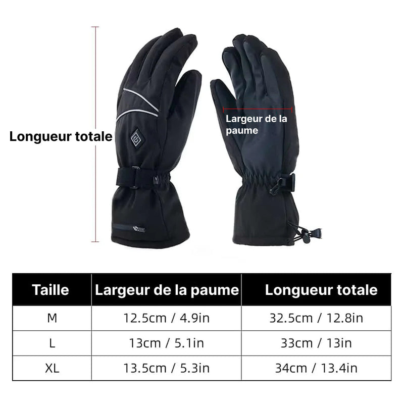 WarmMitz Gants Chauffants