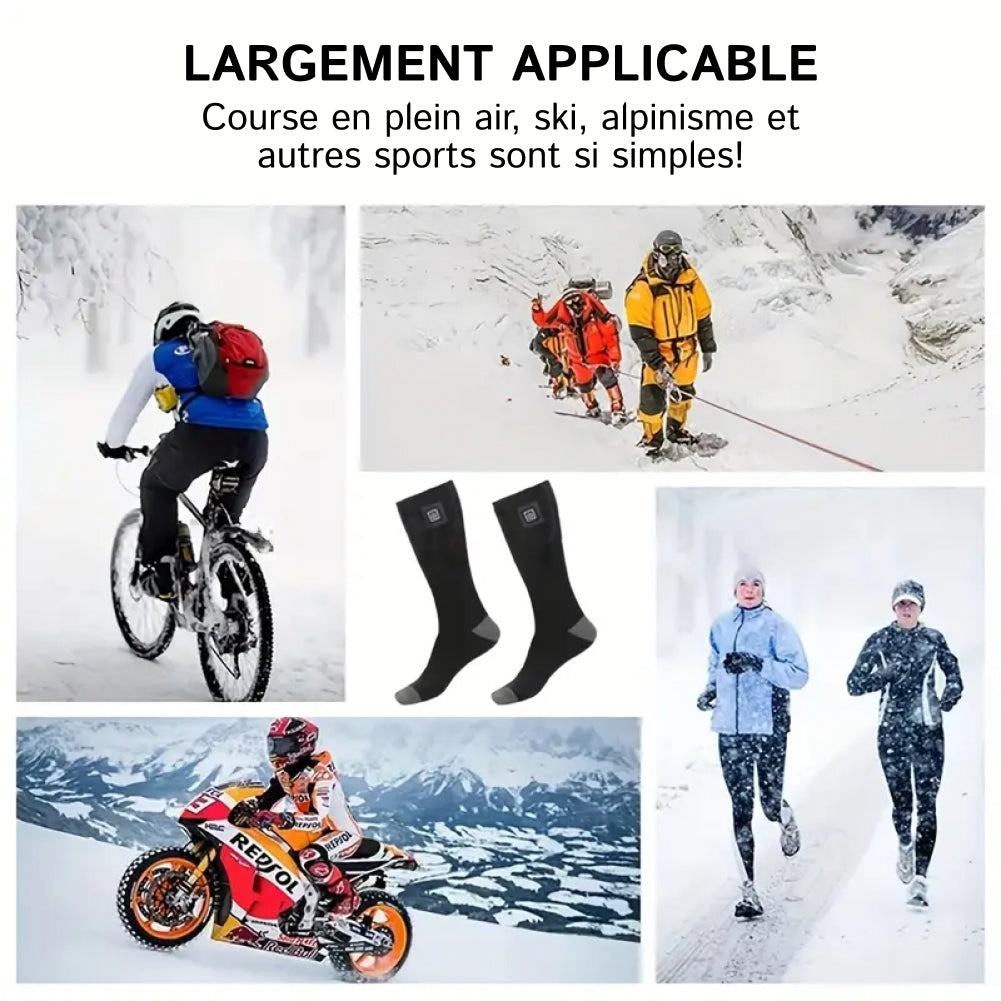 WarmiFud Chaussettes Chauffantes