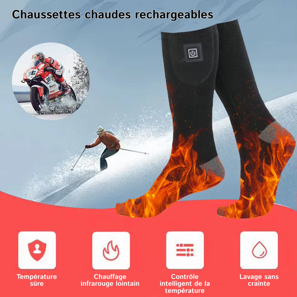 WarmiFud Chaussettes Chauffantes